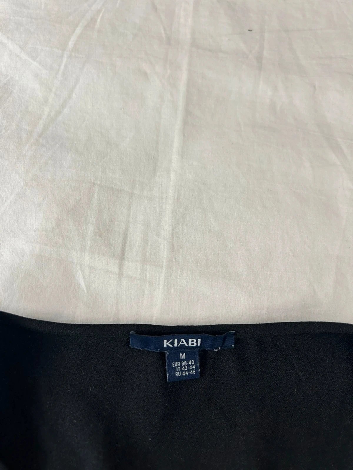 Zwarte lange mouw blouse Kiabi – photo 5